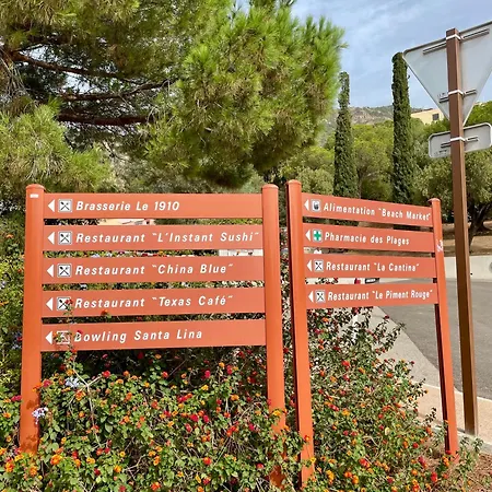 Vue Exceptionnelle - T3 Rte Sanguinaires - Santa Lina Apartment *